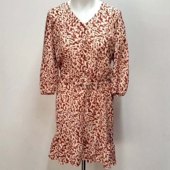CAbi Sienna Animal Print Dress - Small - Picture 1 of 6